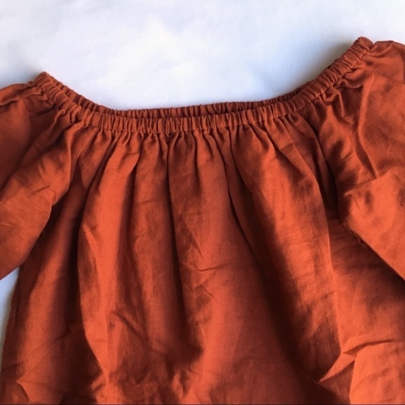 J. Crew Off The Shoulder Eyelet Dress - Picture 6 of 7